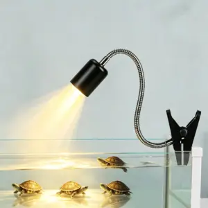 Lampe chauffante orientable UVA/UVB simulant le soleil