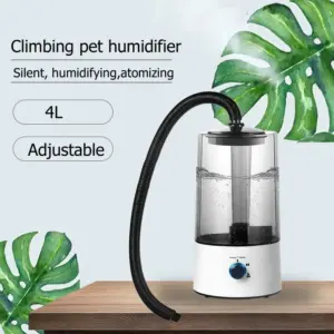 Humidificateur silencieux 4 L pour terrarium de reptiles
