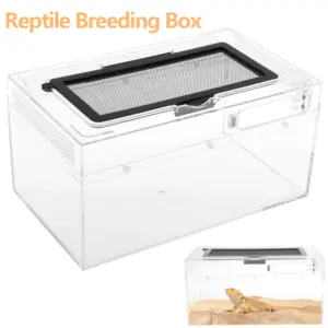 Terrarium amphibien étanche et respirant pour élevage