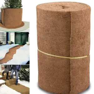 Tapis en fibre de coco naturel pour terrarium de reptiles