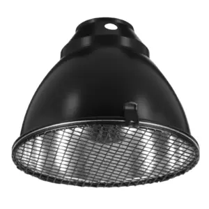 Dôme de protection en aluminium pour lampe de reptile