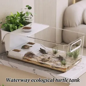 Terrarium multifonction pour tortues et crabes