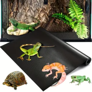 Tapis de sol pour terrarium adapté aux reptiles et amphibiens